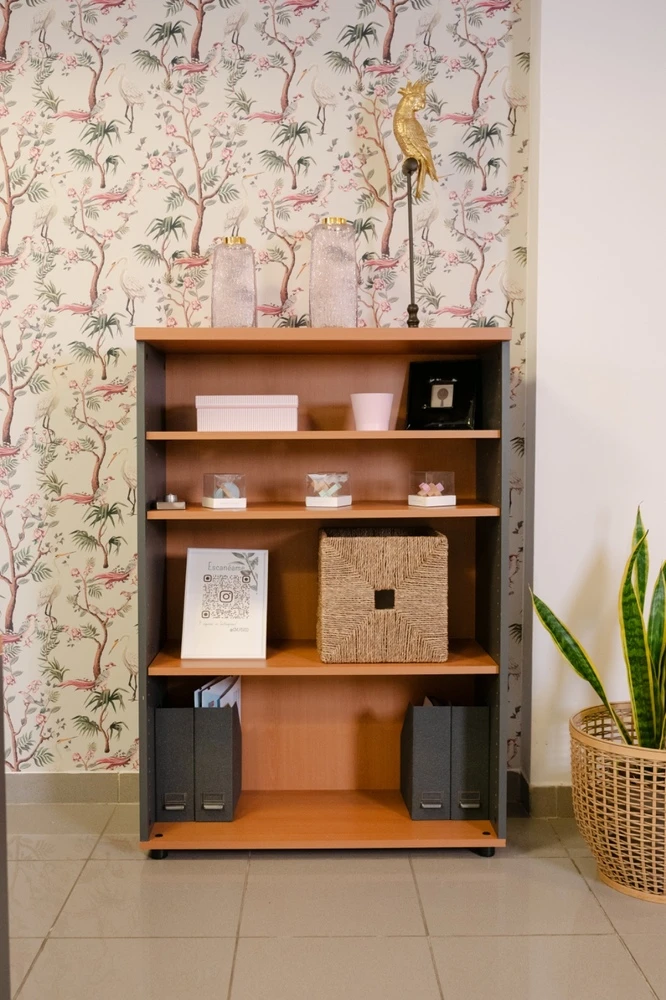 Recepción del centro de psicología de Claudia González en La Laguna, Tenerife